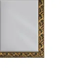 Specchiera con Specchio Molato e Cornice in Foglia Oro Made in Italy - Tane Viadurini
