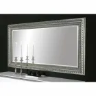 Specchiera da muro legno a mano design moderno made in Italy Claudio Viadurini