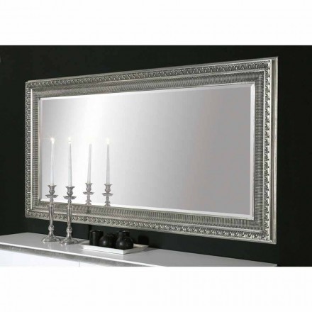 Specchiera da muro legno a mano design moderno made in Italy Claudio Viadurini