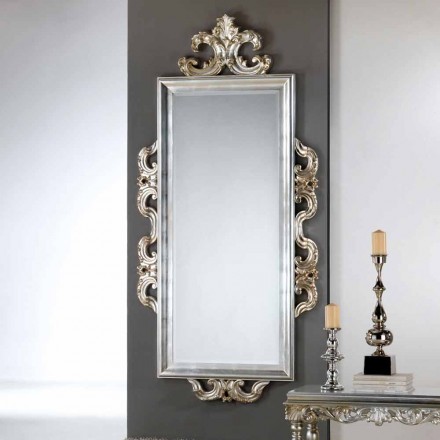 Specchiera da parete di design Guy, 118x240 cm, made in Italy Viadurini
