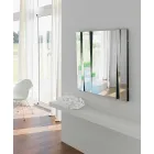 Specchiera da Parete di Design Moderno in Vetro e Metallo Made in Italy – Pallino Viadurini