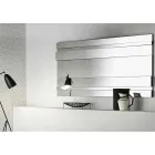 Specchiera da Parete di Design Moderno in Vetro e Metallo Made in Italy – Pallino Viadurini