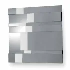 Specchiera da Parete di Design Moderno in Vetro e Metallo Made in Italy – Pallino Viadurini