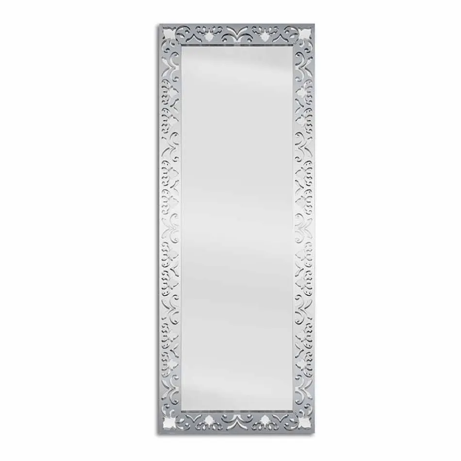 Specchiera da Parete in Plexiglass Oro Argento o Bronzo con Cornice - Nettare Viadurini