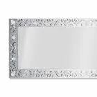 Specchiera da Parete in Plexiglass Oro Argento o Bronzo con Cornice - Nettare Viadurini