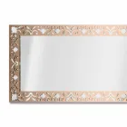 Specchiera da Parete in Plexiglass Oro Argento o Bronzo con Cornice - Nettare Viadurini