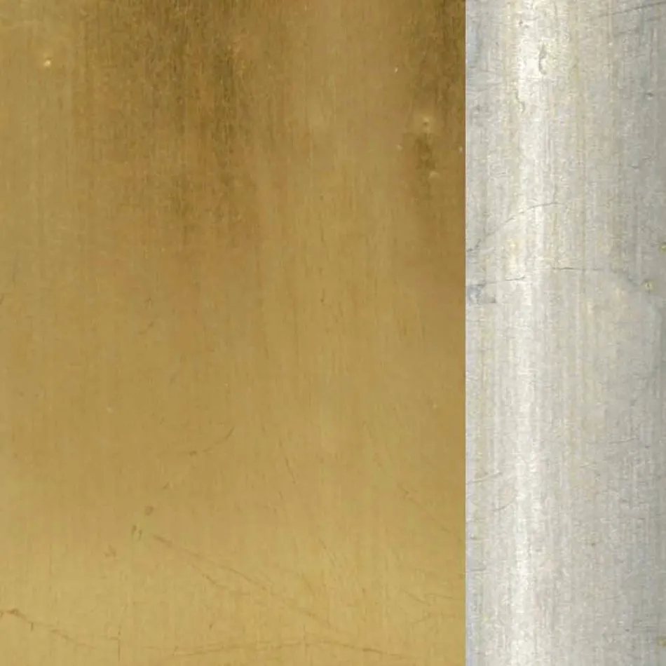 Specchiera da terra legno abete con piedistallo fatta in Italia Jonni Viadurini