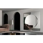 Specchiera Muro di Design Moderno Composta da 3 Pannelli Made in Italy – Bristol Viadurini