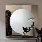 Specchiera Muro di Design Moderno Composta da 3 Pannelli Made in Italy – Bristol Viadurini