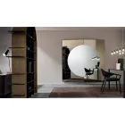 Specchiera Muro di Design Moderno Composta da 3 Pannelli Made in Italy – Bristol Viadurini