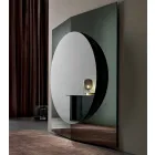 Specchiera Muro di Design Moderno Composta da 3 Pannelli Made in Italy – Bristol Viadurini
