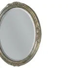 Specchiera Ovale con Specchio Molato Made in Italy - Avus Viadurini