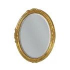 Specchiera Ovale con Specchio Molato Made in Italy - Avus Viadurini