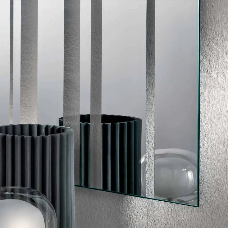 Specchiera Quadrata da Parete di Design Moderno Made in Italy – Coriandolo Viadurini