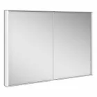 Specchio Contenitore da Incasso Moderno in Alluminio Verniciato Argento - Demon Viadurini