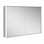Specchio Contenitore da Parete in Alluminio con Illuminazione LED - Demon Viadurini