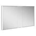 Specchio Contenitore Moderno da Incasso con Luce LED e Tastierino Touch - Demon Viadurini