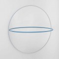 Specchio da Parete con Appendiabiti in Acciaio Moderno Made in Italy - Chioccia