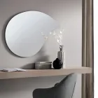 Specchio da Parete Sagomato a Forma di Goccia Made in Italy - Aurelia Viadurini