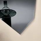 Specchio da Parete Sagomato con Molatura Made in Italy - Benvenuta Viadurini