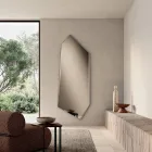 Specchio da Parete Sagomato con Molatura Made in Italy - Benvenuta Viadurini