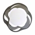 Specchio di Moderno Design da Muro in Ferro Tricolore Made in Italy – Gertrude Viadurini