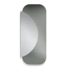 Specchio Formato da 2 Lastre Sagomate Sovreapposte Made in Italy - Adelaide Viadurini