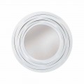 Specchio Moderno da Parete Circolare in Ferro Colorato Made in Italy – Origano