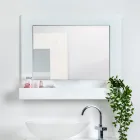 Specchio Orizzontale Contenitore da Parete in Plexiglass Made in Italy - Kiran Viadurini