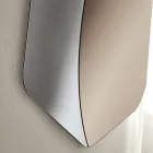 Specchio Poligonale Irregolare con Angoli Smussati Made in italy - Calyra Viadurini