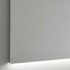 Specchio Retroilluminato da Parete con Telaio in Acciaio Made in Italy - Tundra Viadurini
