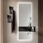 Specchio Rettangolare in Vetro Retroilluminato con Led Made in Italy - Solen Viadurini