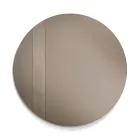 Specchio Rotondo con Inserto a Rete Made in Italy - Brigitta Viadurini