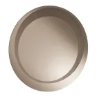 Specchio Rotondo da Parete con Decorazione Sabbiata Made in Italy - Annamaria Viadurini
