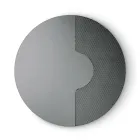 Specchio Rotondo da Parete con Inserto a Rete Made in Italy - Annabella Viadurini