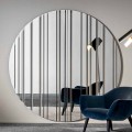 Specchio Rotondo da Parete Diametro 200 cm di Design Made in Italy – Coriandolo