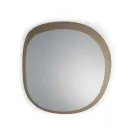 Specchio Sagomato Composto da 2 Vetri Sovrapposti Made in Italy - Alida Viadurini