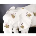 Statuina a Forma di Elefante in Ceramica Lavorata a Mano Made in Italy - Fante Viadurini