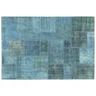Tappeto Salotto Artigianale in Patchwork Annodato a Mano in Turchia - Raimund Viadurini