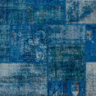 Tappeto Salotto Artigianale in Patchwork Annodato a Mano in Turchia - Raimund Viadurini