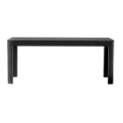 Tavolino 100x55 cm da Giardino in Alluminio di Diverse Finiture - Topolino Viadurini