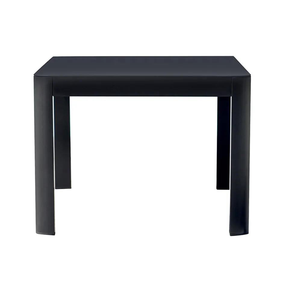 Tavolino 100x55 cm da Giardino in Alluminio di Diverse Finiture - Topolino Viadurini