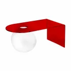 Tavolino a ponte moderno in plexiglass realizzato in Italia, Bolly Viadurini