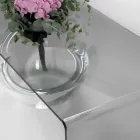 Tavolino a ponte moderno in plexiglass realizzato in Italia, Bolly Viadurini