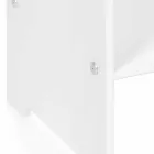 Tavolino / comodino bianco design moderno Mimi, made in Italy Viadurini