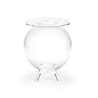 Tavolino Contenitore Multiuso in Plexiglass Trasparente Made in Italy - Scar Viadurini