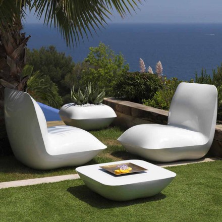 Tavolino da caffè per esterno Pillow Vondom, design moderno, 67x67 cm Viadurini