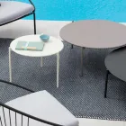 Tavolino da Giardino in Acciaio di Varie Misure Realizzato in Italia – Sansa Viadurini