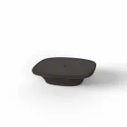 Tavolino da giardino moderno 100x100 cm Ufo by Vondom, in polietilene Viadurini