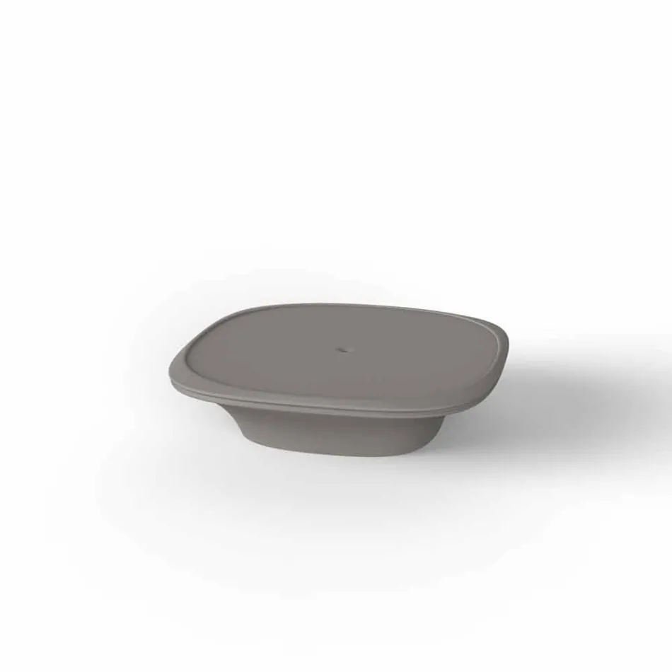 Tavolino da giardino moderno 100x100 cm Ufo by Vondom, in polietilene Viadurini